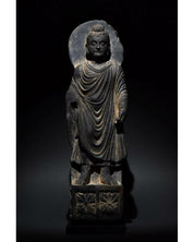 Gandharan Grey Schist Buddha Statue