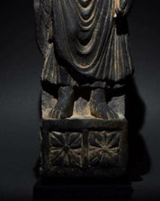 Gandharan Grey Schist Buddha Statue