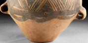 Majiayao Culture Double-Handled Ceramic Vessel