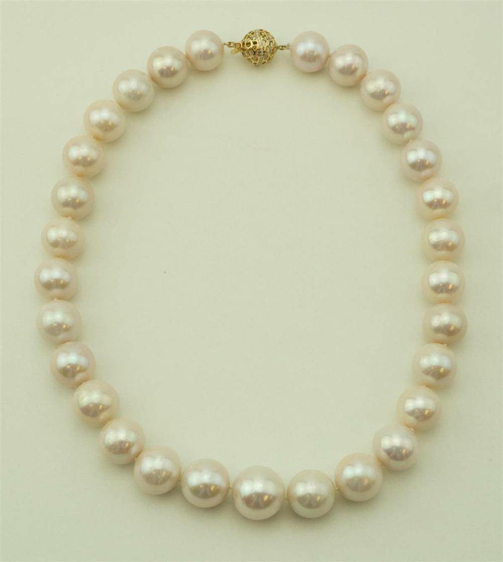 Graduated South Sea Pearl Necklace