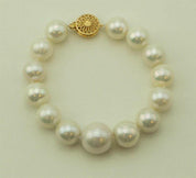 Graduated South Sea Pearl Bracelet