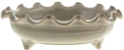 Three-Legged Fan-Shaped Dragon-Patterned Dish