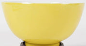 Yellow Glazed Bowl with Yongzheng Six-Character Mark