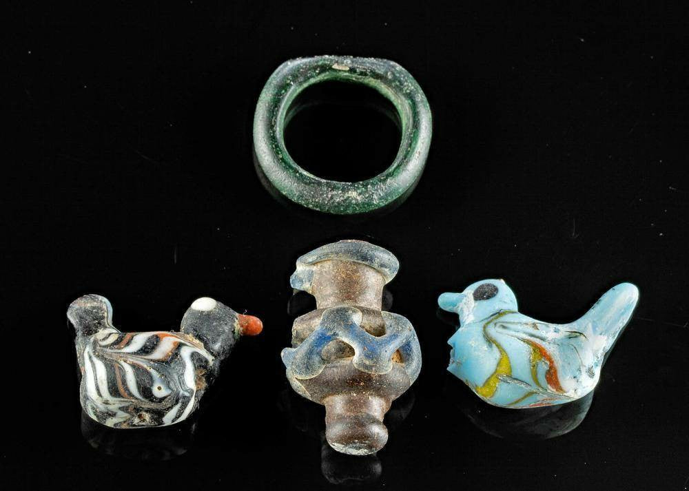 Ancient Eastern Mediterranean and Roman Glass Artifacts