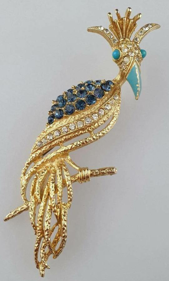 Vintage Bird Brooch