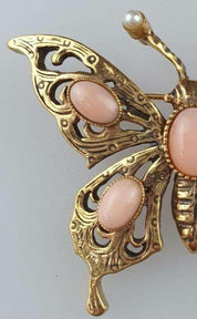 Vintage-Style Butterfly Brooch