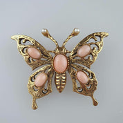 Vintage-Style Butterfly Brooch