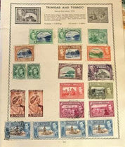 Commonwealth Stamp Album Pages: Cyprus, Gibraltar, Malta, Trinidad and Tobago