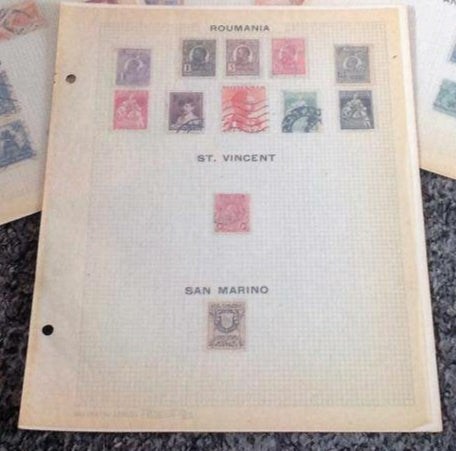 World Stamp Collection: Czechoslovakia, Cyprus, Yugoslavia, Palestine, Poland, Romania