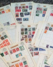 Commonwealth Stamp Collection: Ceylon, Cyprus, India, Malta, New Zealand