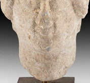 Ancient Cypriot Head Sculpture - 6th Century BCE