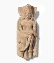 Dinggandara Statue - Still Red Sand Standing Bodi Satwa