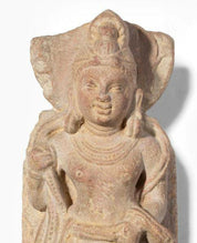 Dinggandara Statue - Still Red Sand Standing Bodi Satwa