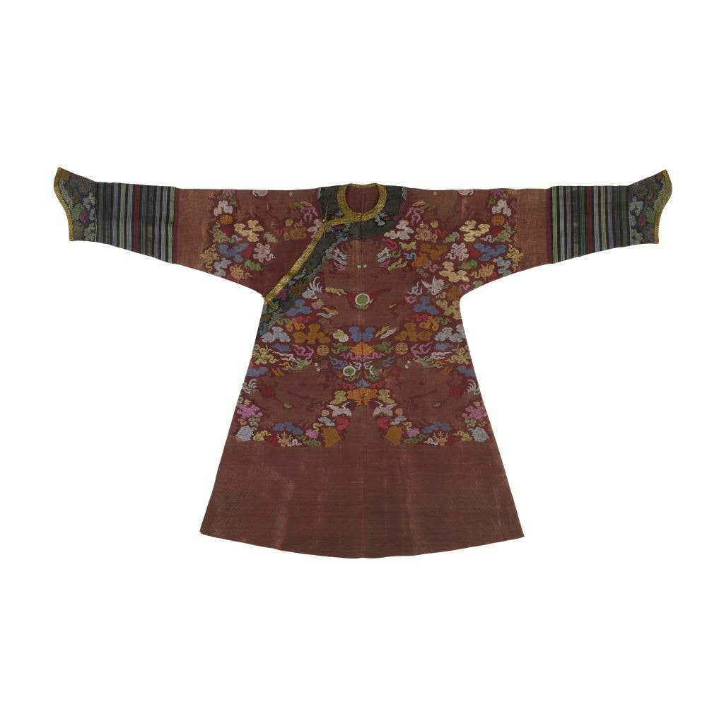 19th Century Chinese Imperial Silk Robe