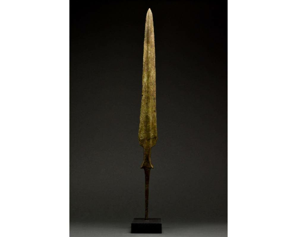 Antique Bronze Spearhead