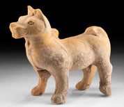 Han Dynasty Terracotta Guardian Dog Sculpture