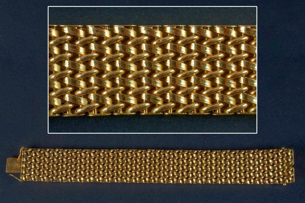 18-Karat Yellow Gold Ajouré Bracelet