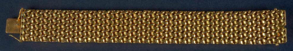 18-Karat Yellow Gold Ajouré Bracelet