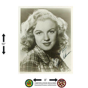 Marilyn Monroe Signed Black-and-White Photograph