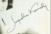 Jacqueline Kennedy Signed Black-and-White Photograph