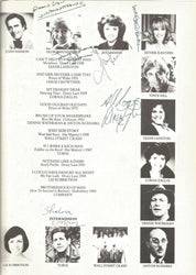 Royal Variety Show 1982 Multi-Signature Memorabilia