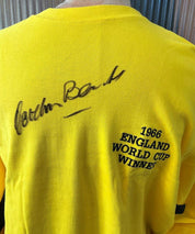 England 1966 World Cup Retro Football Shirt Signed by Gordon Banks