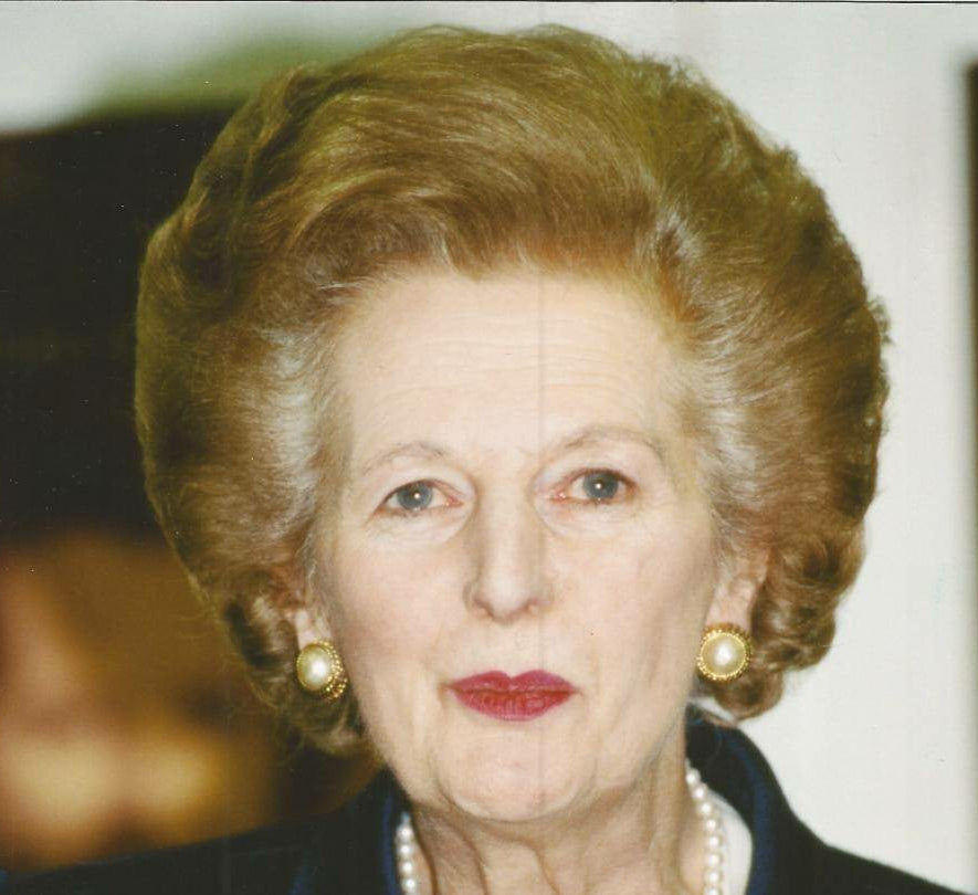 Margaret Thatcher Signed Photograph