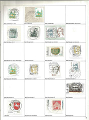 Collection of German Stamps