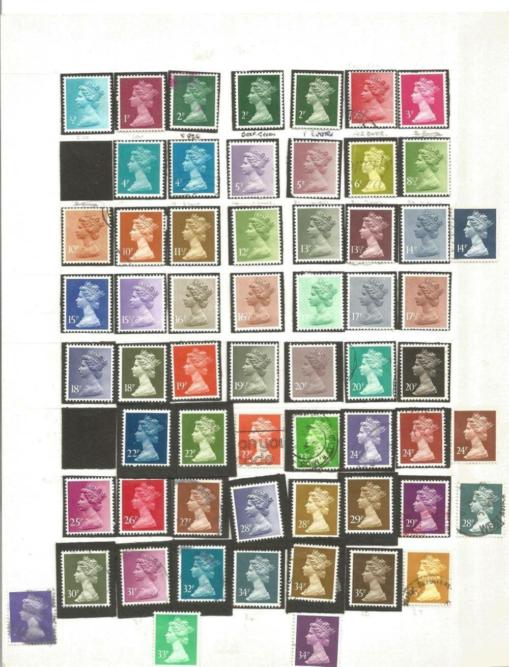 GB Definitives Collection in Stanley Gibbons Loose-Leaf Album