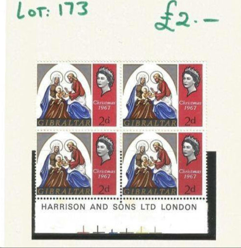 Gibraltar Mint Stamp Collection