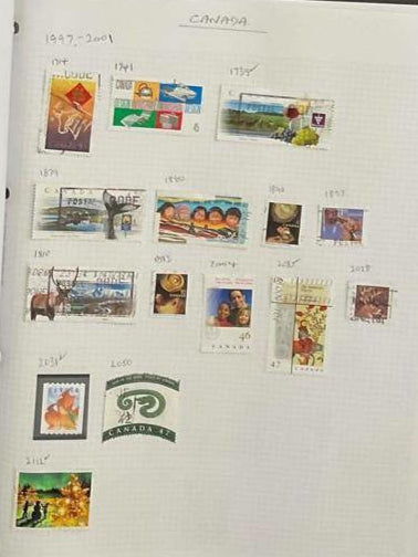 Canadian Stamp Collection