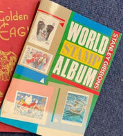 GB & Worldwide Stamps Collection in Three Albums