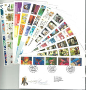 32 FDC and Commemorative Covers with FDI Postmark and Stamps