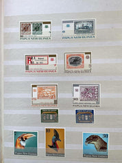 Papua and New Guinea Mint Stamps in Lighthouse/Leuchtturm Hingeless Stamp Album