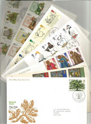 Collection of 25 FDCs, Stamps, and FDI Postmarks