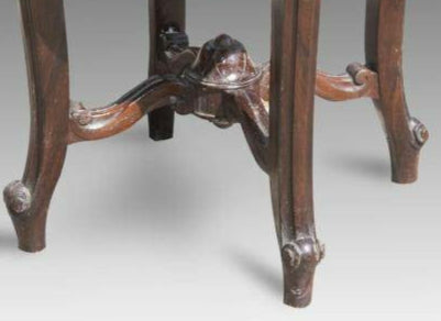 Mid-Victorian Rosewood Piano Stool (Circa 1870)