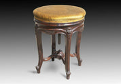 Mid-Victorian Rosewood Piano Stool (Circa 1870)