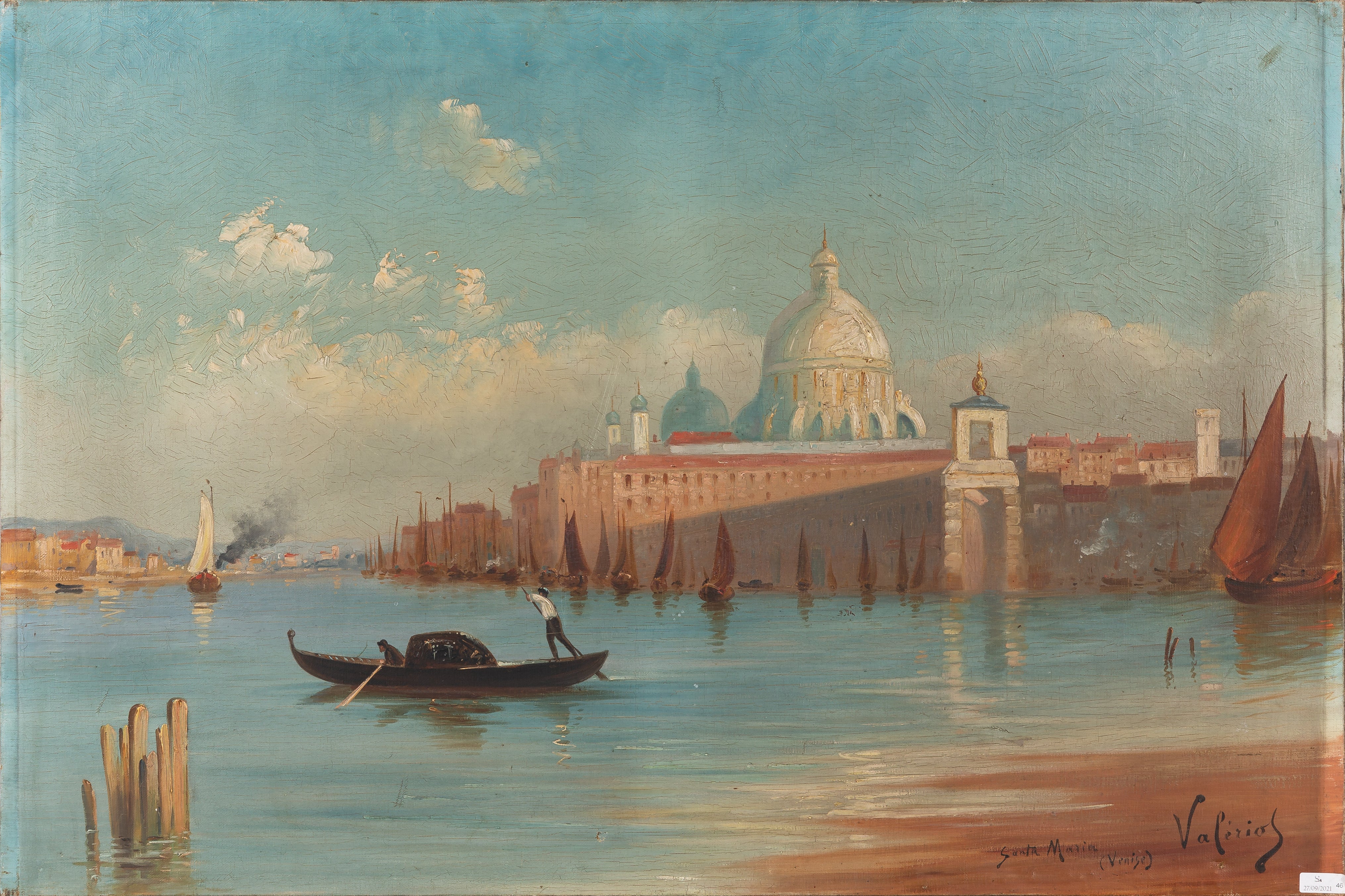 Santa Maria Venise by Valérios (20th Century)