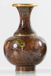 A Chinese Blue-Glazed Hu-Form Vase