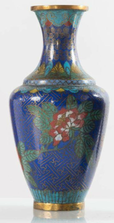 Enamelled Floral Ornament