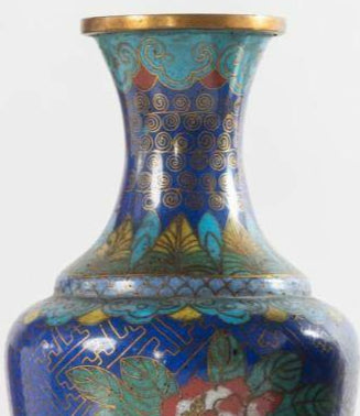 Enamelled Floral Ornament