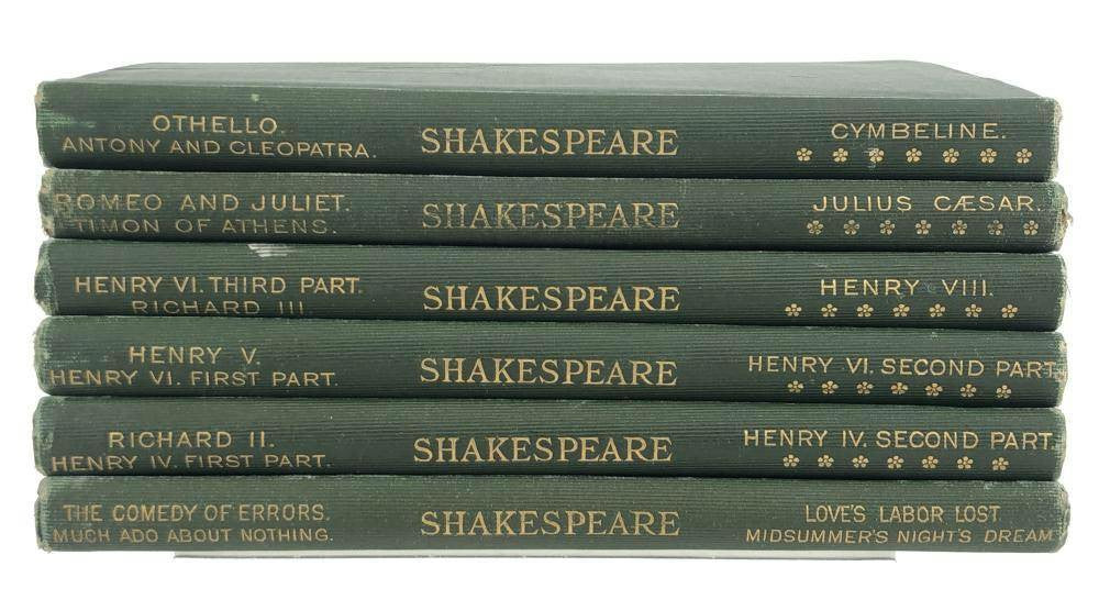 6-Piece "The Works of William Shakespeare" Collection by Hurst & Company