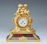 Louis XVI Style Gilt Bronze Pendulum Clock