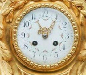 Louis XVI Style Gilt Bronze Pendulum Clock