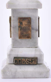 Bronze on Marble Base Sculpture "Odessa"