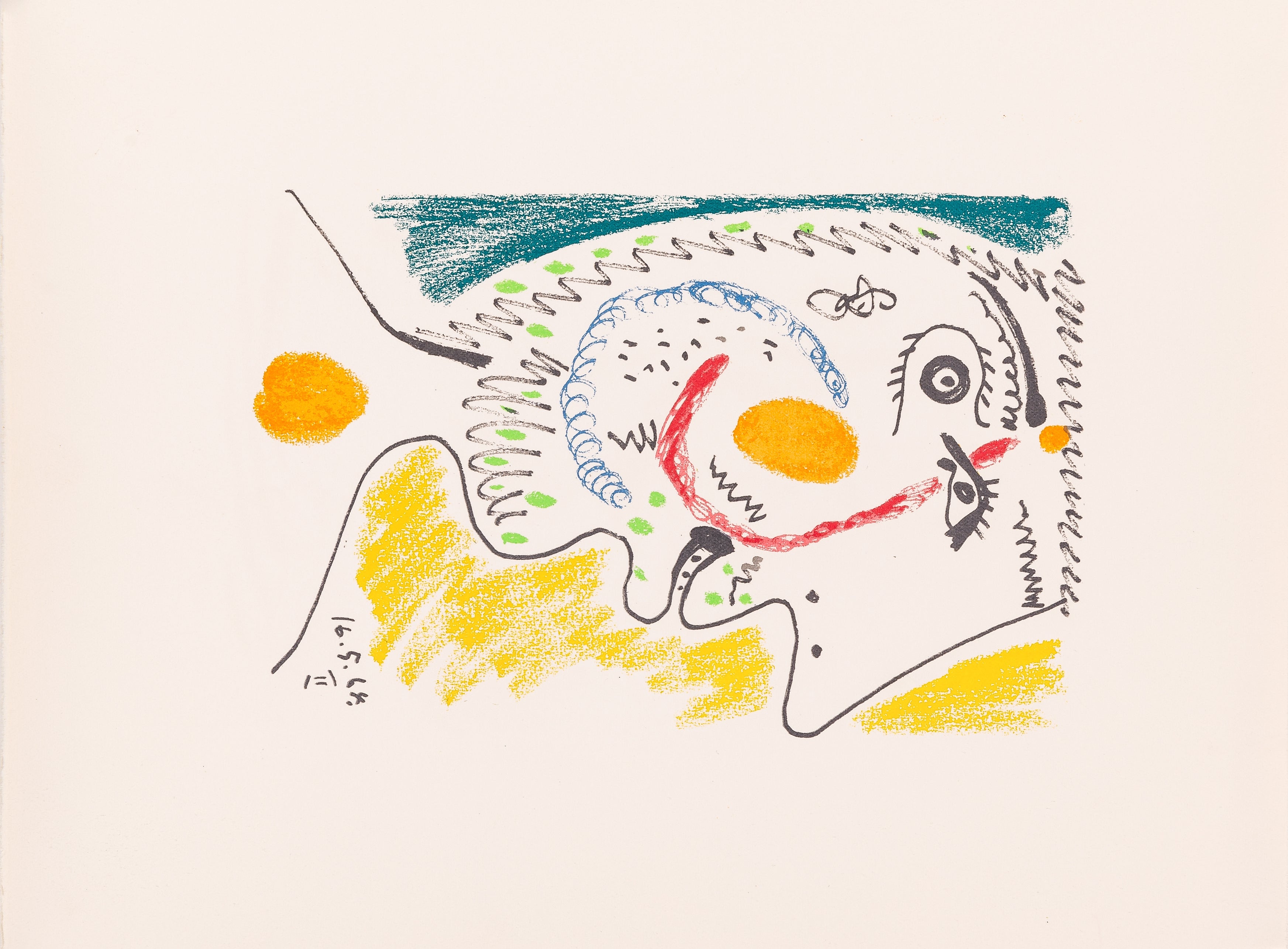 Pablo Picasso- Lithograph 'Le Gout du Bonheur 09'