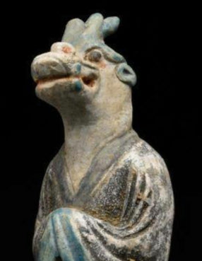 Ming Dynasty Terracotta Zodiac Figure – Snake