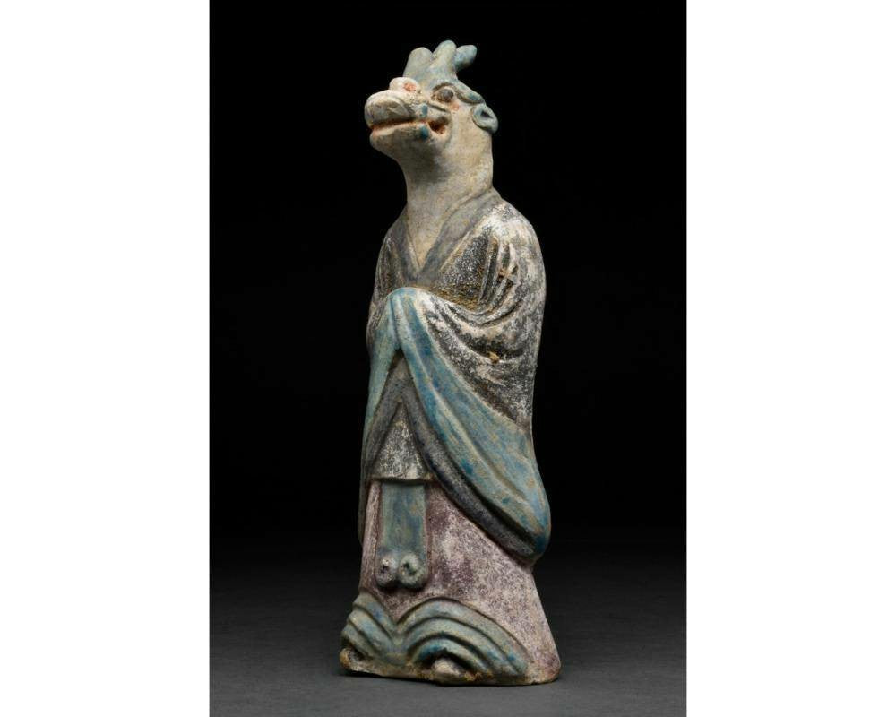 Ming Dynasty Terracotta Zodiac Figure – Snake