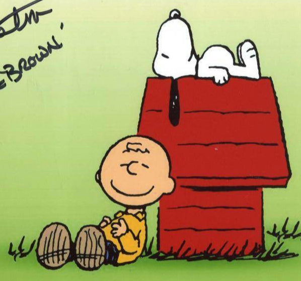 Peanuts & Charlie Brown Signed Photograph