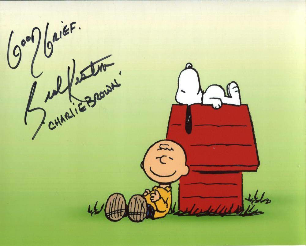 Peanuts & Charlie Brown Signed Photograph